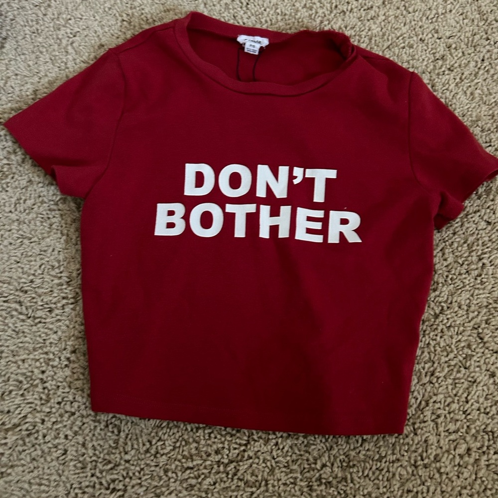 don’t bother baby tee